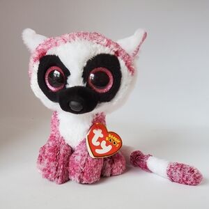 Ty Beanie Boos - LeeAnn The Pink Lemur 6" Collectible Plush Toy